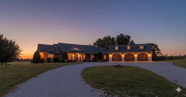 105 Acres of Land with Home for Sale in Harviell, Missouri