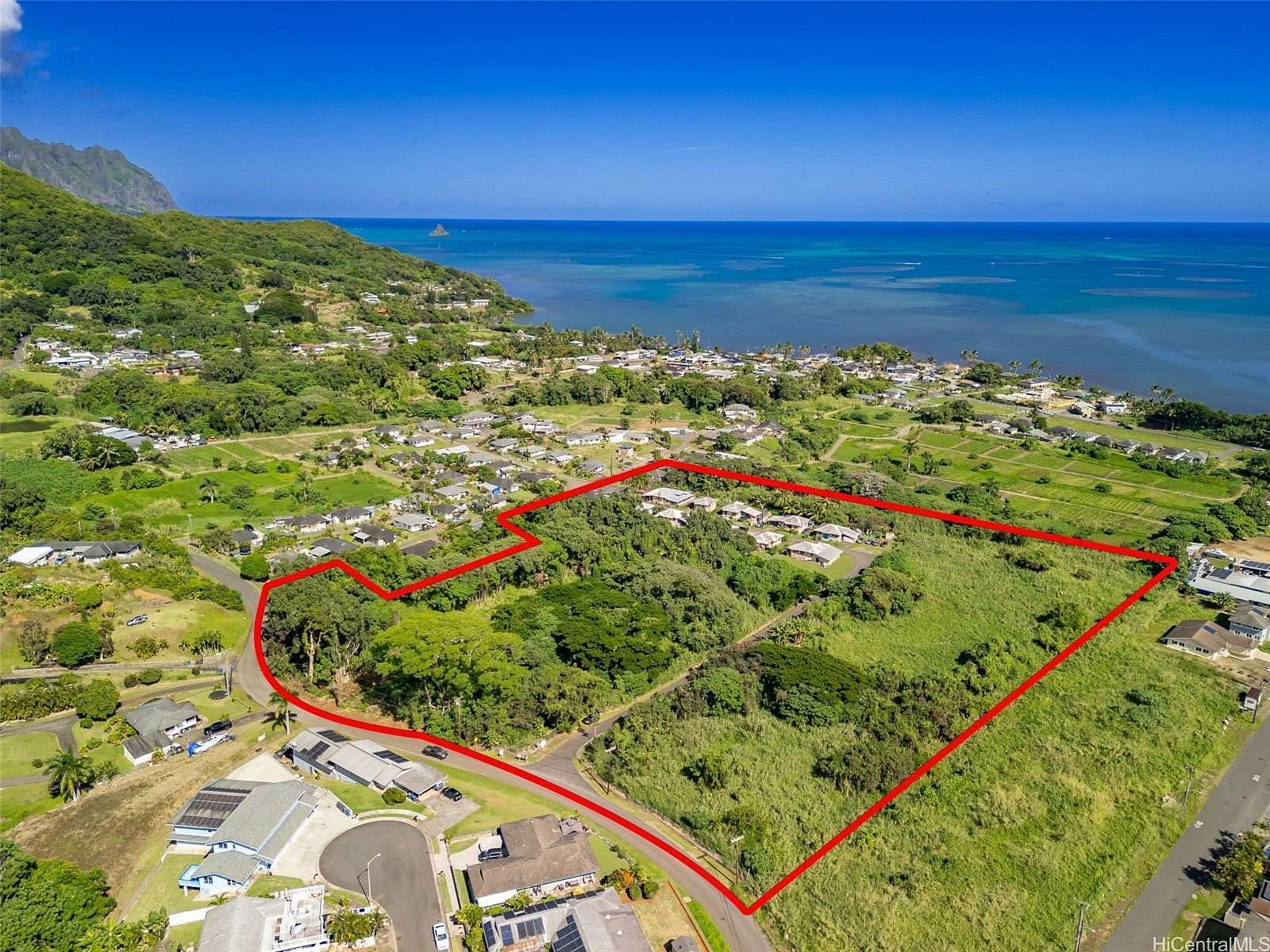 8 Acres of Residential Land with Home for Sale in Kaneohe, Hawaii