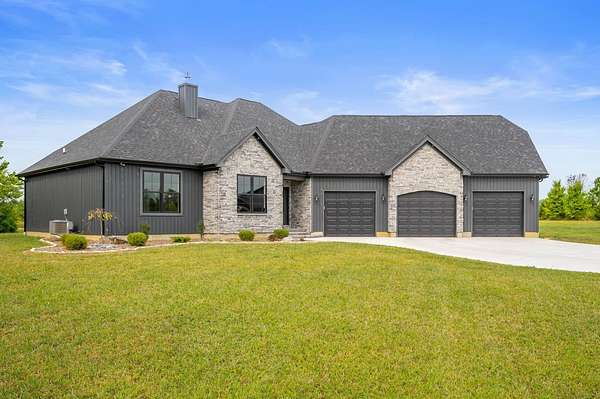 62.6 Acres of Land with Home for Sale in Brookville, Indiana