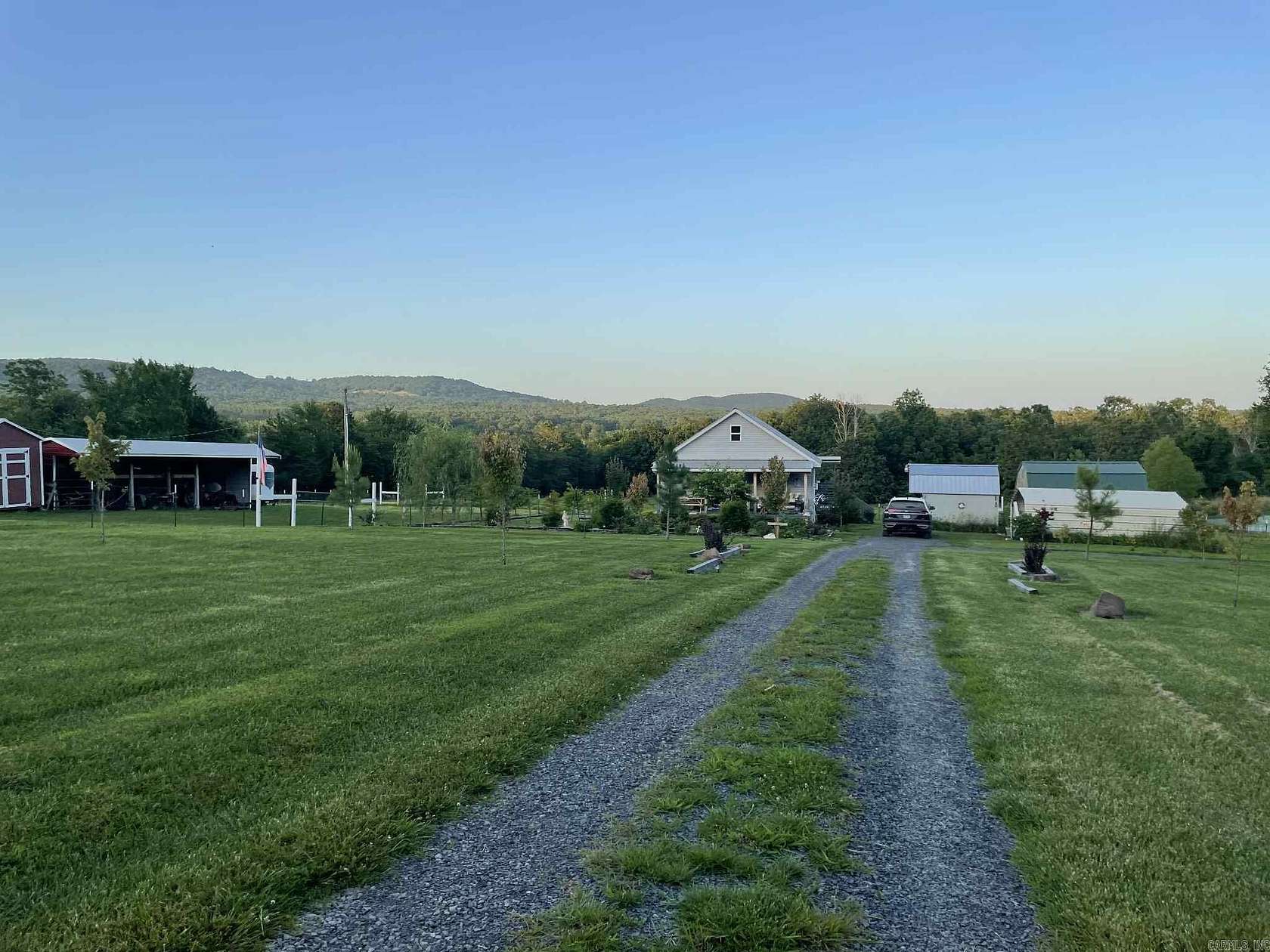 10 Acres of Land with Home for Sale in Marshall, Arkansas