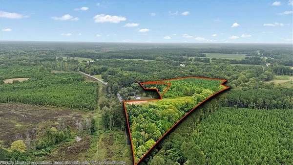 12.4 Acres of Recreational Land for Sale in Emporia, Virginia