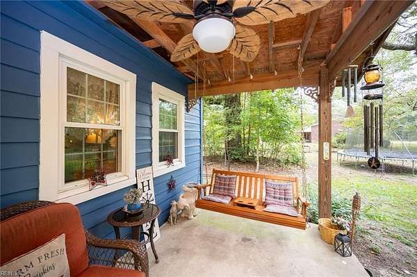 10.8 Acres of Land with Home for Sale in Toano, Virginia