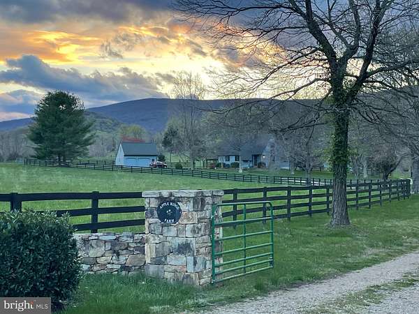 32.8 Acres of Land with Home for Sale in Huntly, Virginia