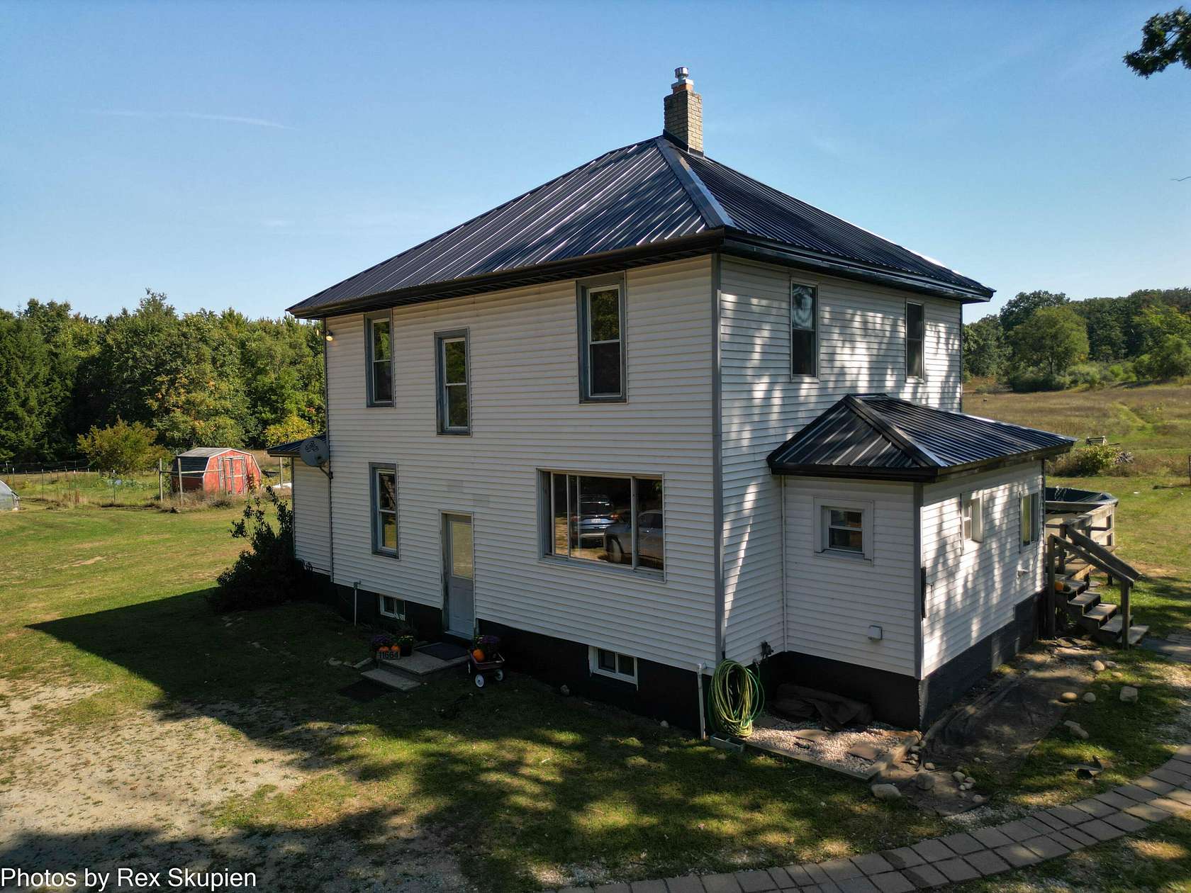 81.3 Acres of Land with Home for Sale in Bitely, Michigan