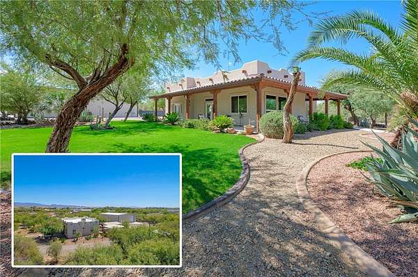 2.5 Acres of Residential Land with Home for Sale in Mohave Valley, Arizona