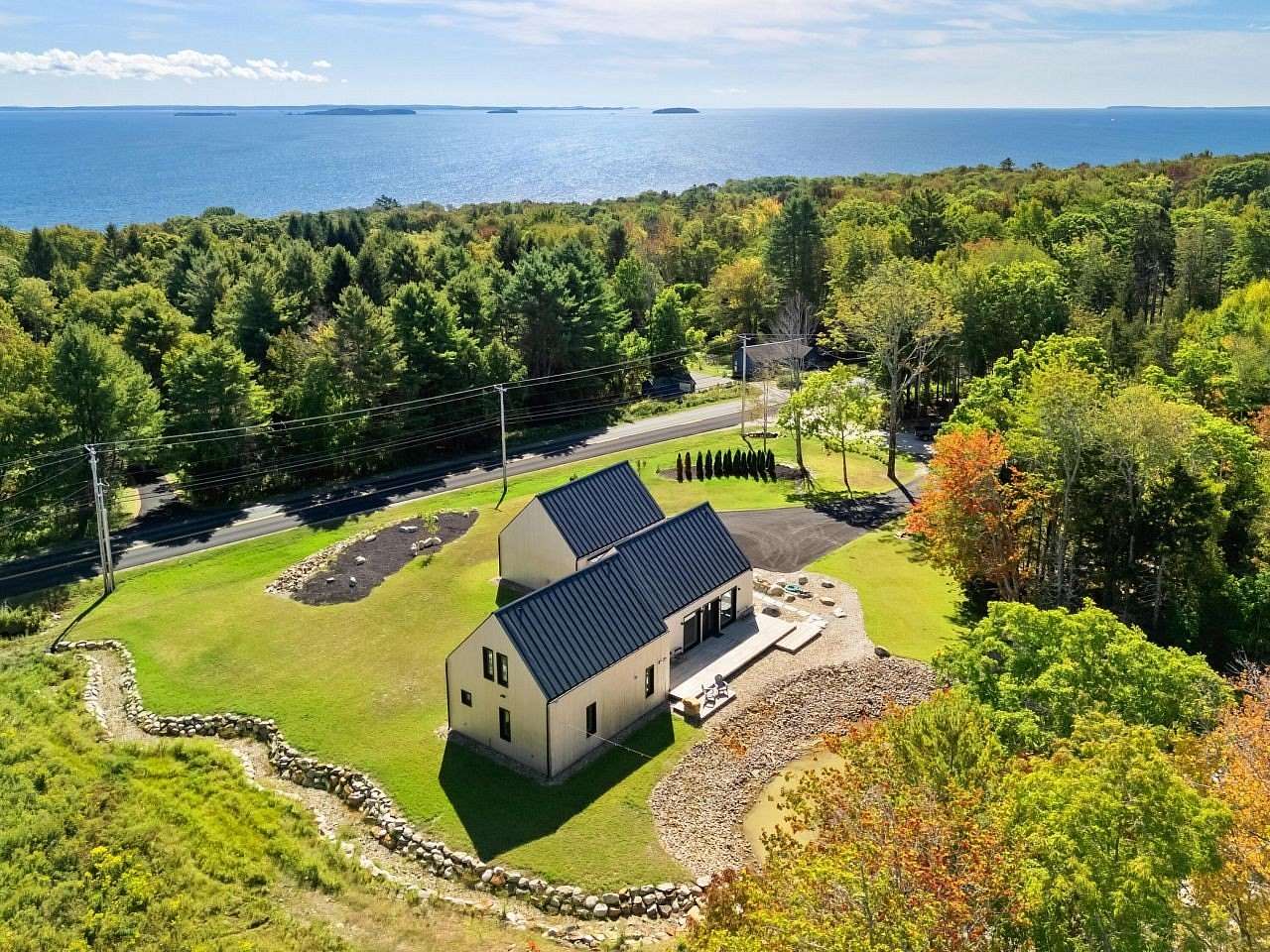 2.38 Acres of Land with Home for Sale in Lincolnville, Maine