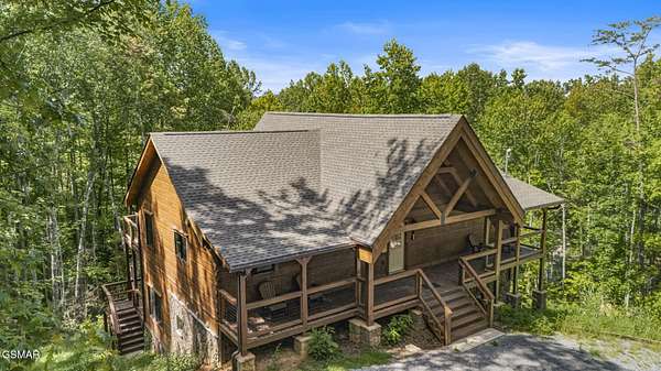 1.88 Acres of Residential Land with Home for Sale in Sevierville, Tennessee