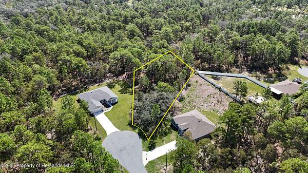 0.58 Acres of Residential Land for Sale in Weeki Wachee, Florida