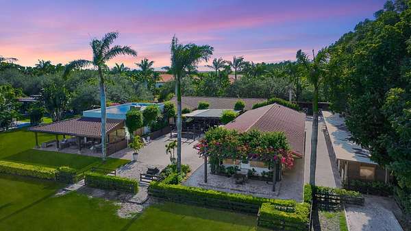 12 Acres of Land with Home for Lease in Wellington, Florida