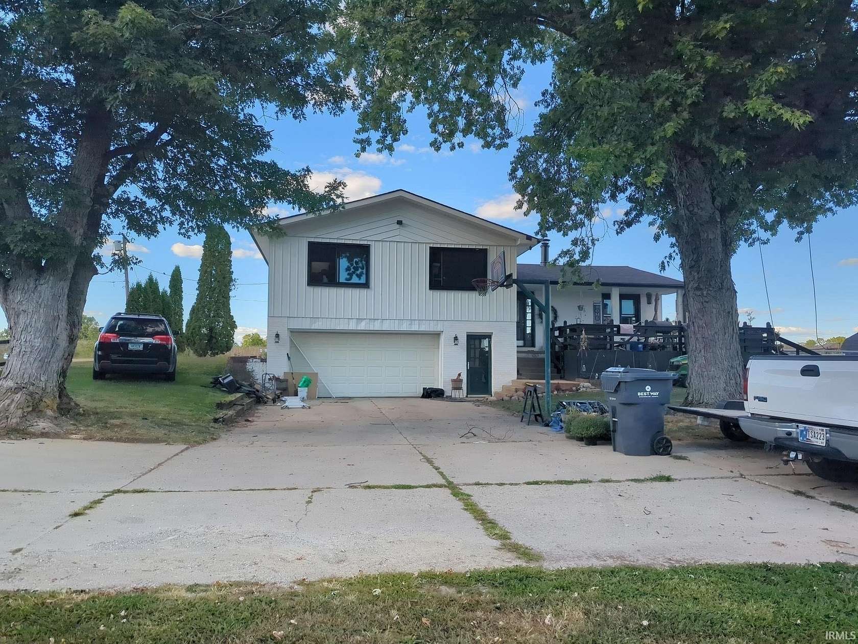 5 Acres of Residential Land with Home for Sale in Lewisville, Indiana