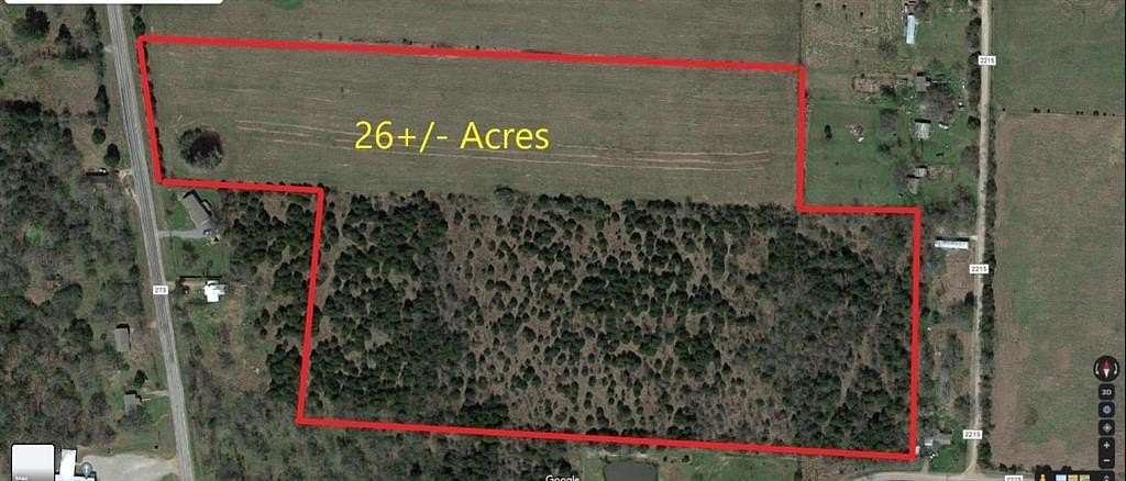 26.6 Acres of Land for Sale in Ivanhoe, Texas