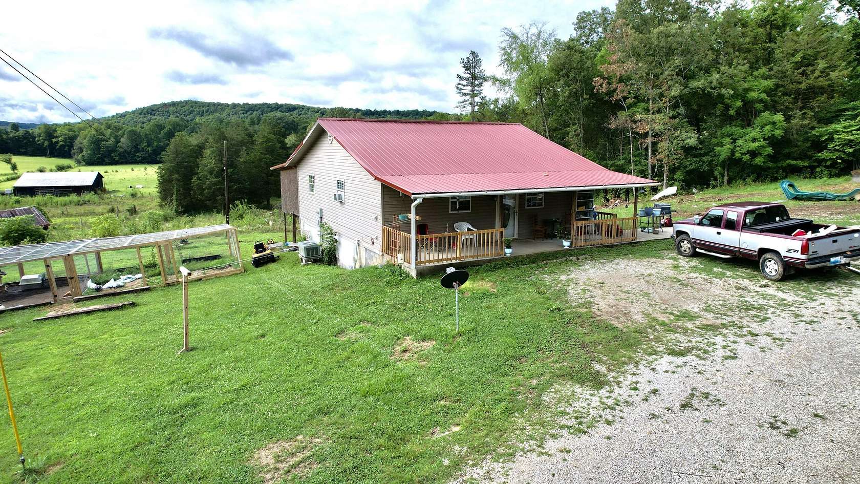 54 Acres of Agricultural Land with Home for Sale in Somerset, Kentucky