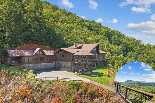 3.66 Acres of Residential Land with Home for Sale in Sevierville, Tennessee