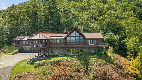 3.66 Acres of Land with Home for Sale in Sevierville, Tennessee