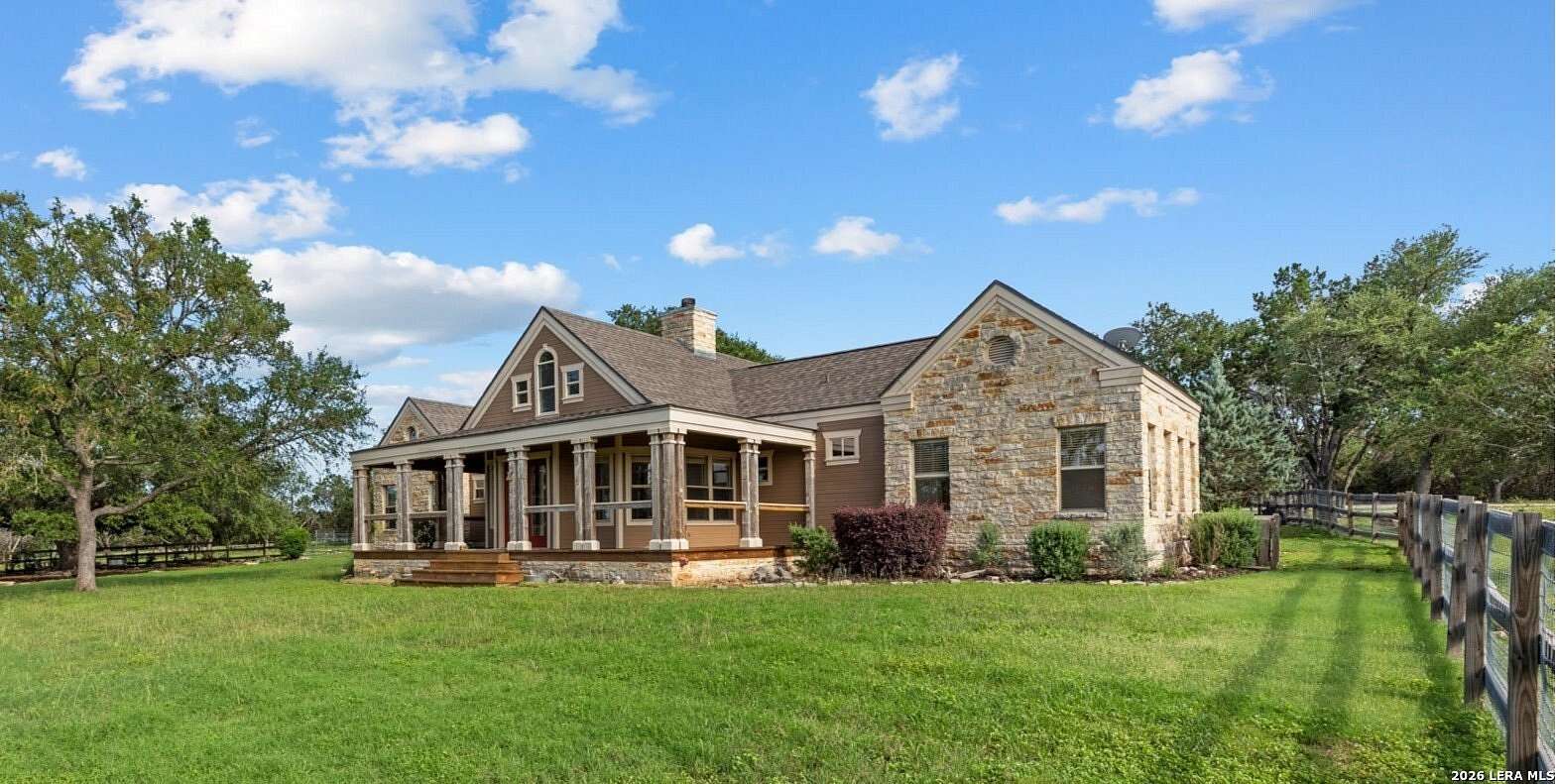 5.33 Acres of Land with Home for Sale in New Braunfels, Texas