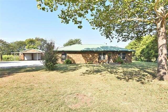 2 Acres of Residential Land with Home for Sale in Collinsville, Oklahoma