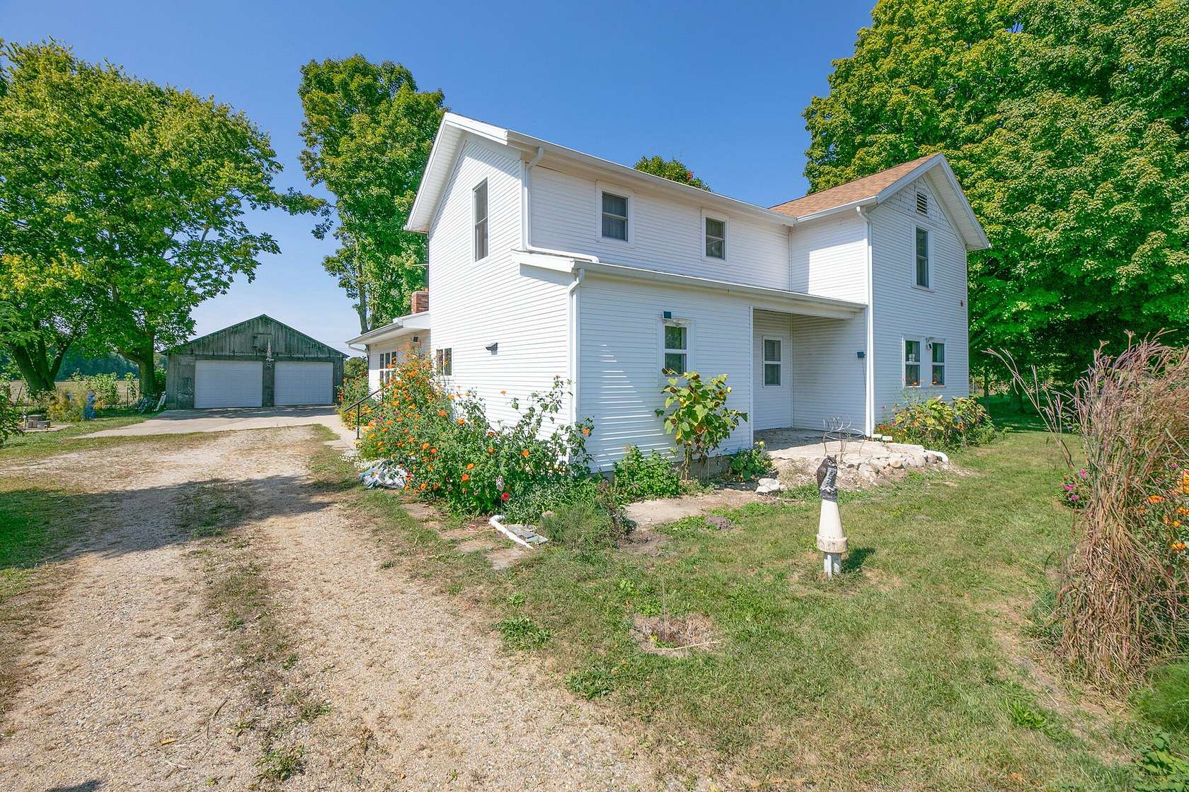 3.33 Acres of Residential Land with Home for Sale in Jones, Michigan