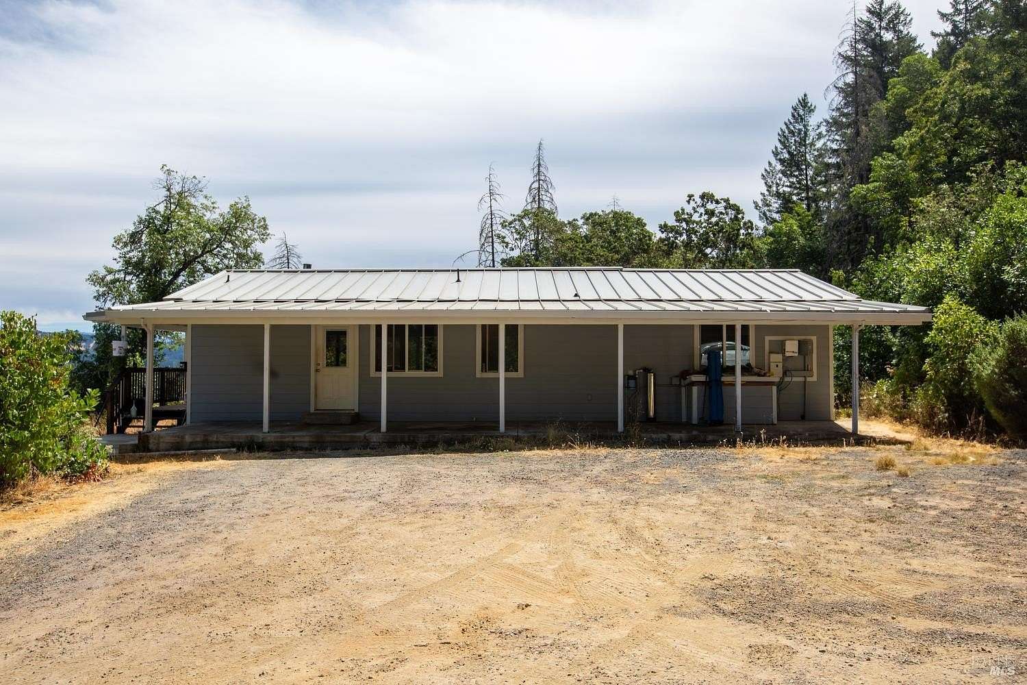 37 Acres of Land with Home for Sale in Willits, California
