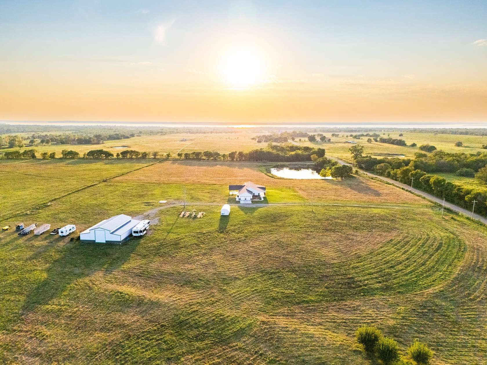 80 Acres of Land with Home for Sale in Chelsea, Oklahoma