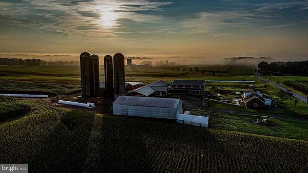 55.8 Acres of Agricultural Land with Home for Auction in Cochranville, Pennsylvania