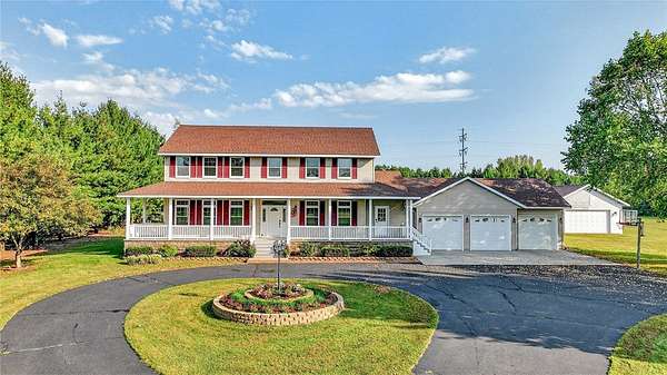 2.7 Acres of Residential Land with Home for Sale in Chippewa Falls, Wisconsin