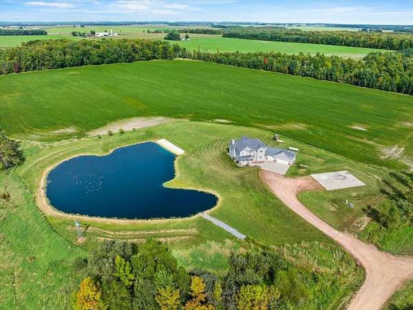 39.7 Acres of Recreational Land with Home for Sale in Spencer, Wisconsin