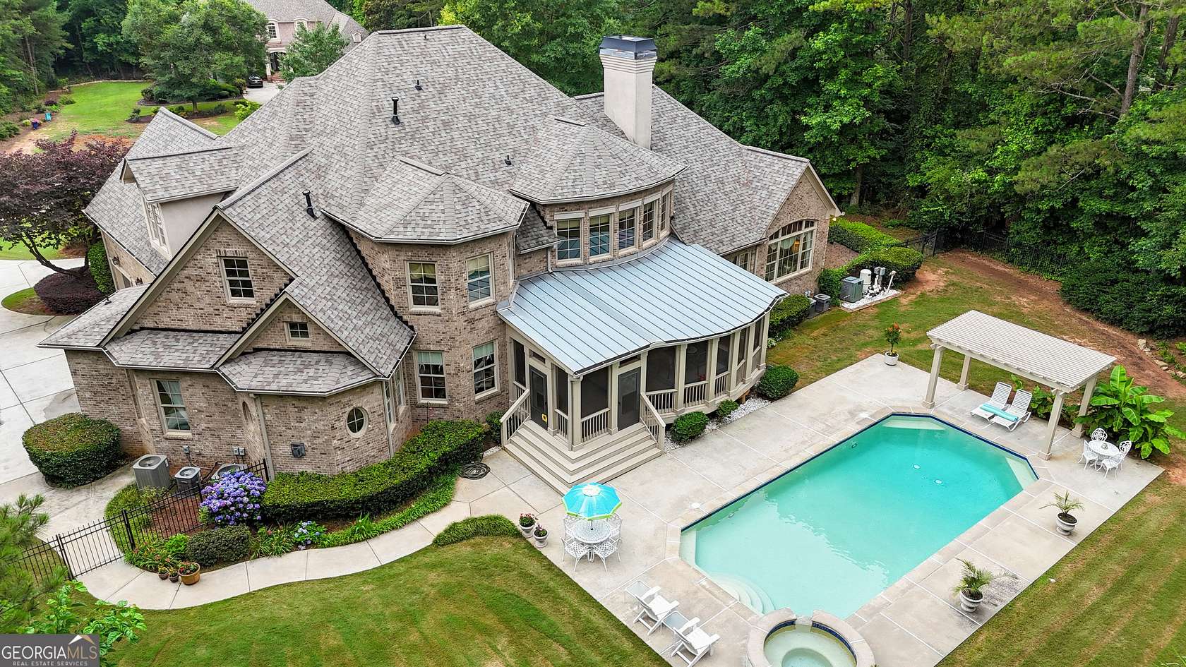 2.36 Acres of Residential Land with Home for Sale in Tyrone, Georgia