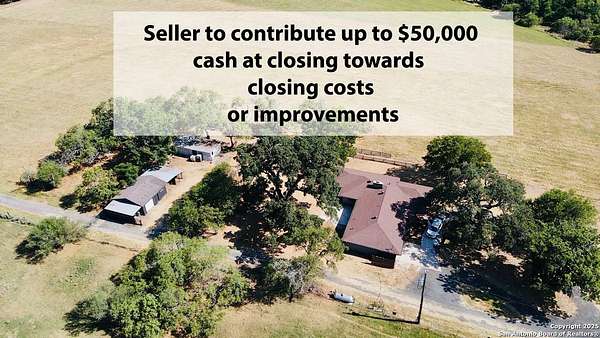 3.33 Acres of Residential Land with Home for Sale in China Grove, Texas