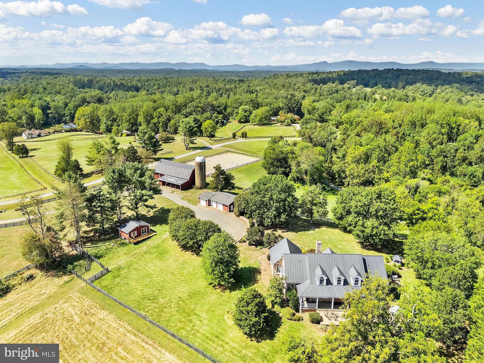 24.4 Acres of Land with Home for Sale in Marshall, Virginia