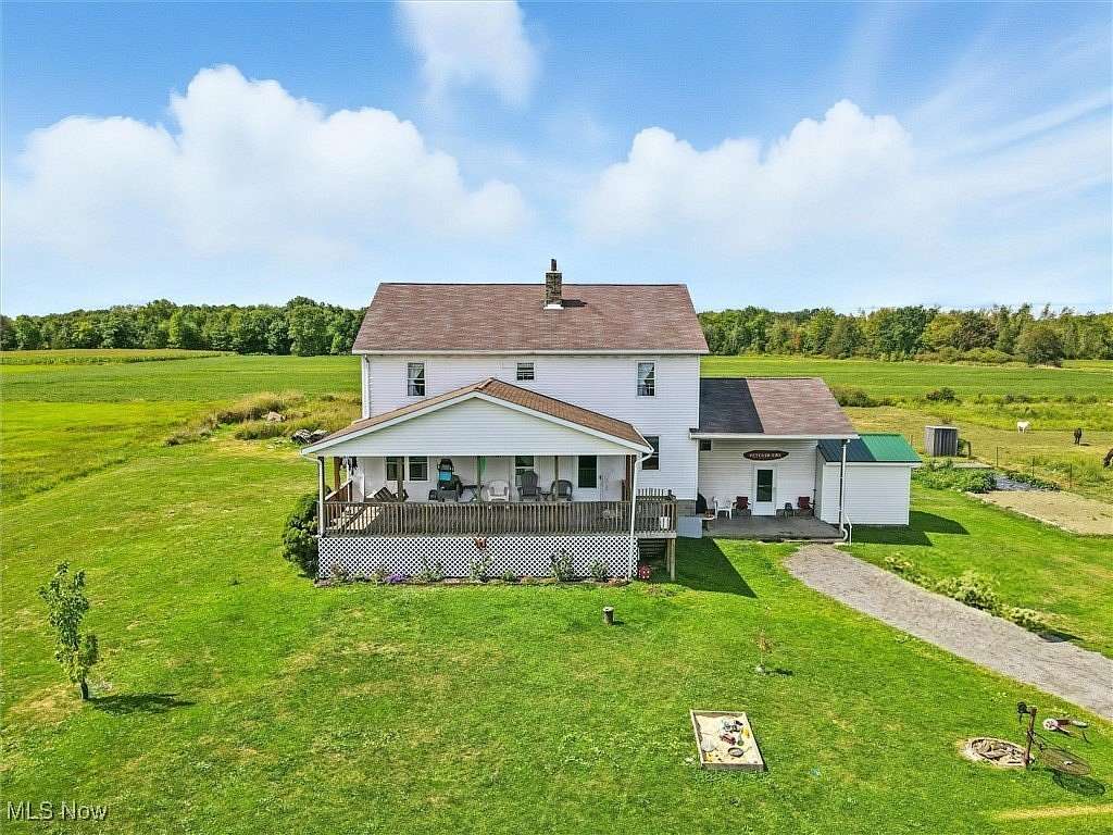 34.6 Acres of Land with Home for Sale in Dorset, Ohio