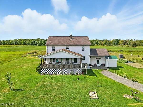 34.6 Acres of Land with Home for Sale in Dorset, Ohio