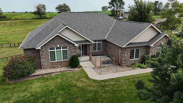 10.5 Acres of Land with Home for Sale in Sidney, Iowa