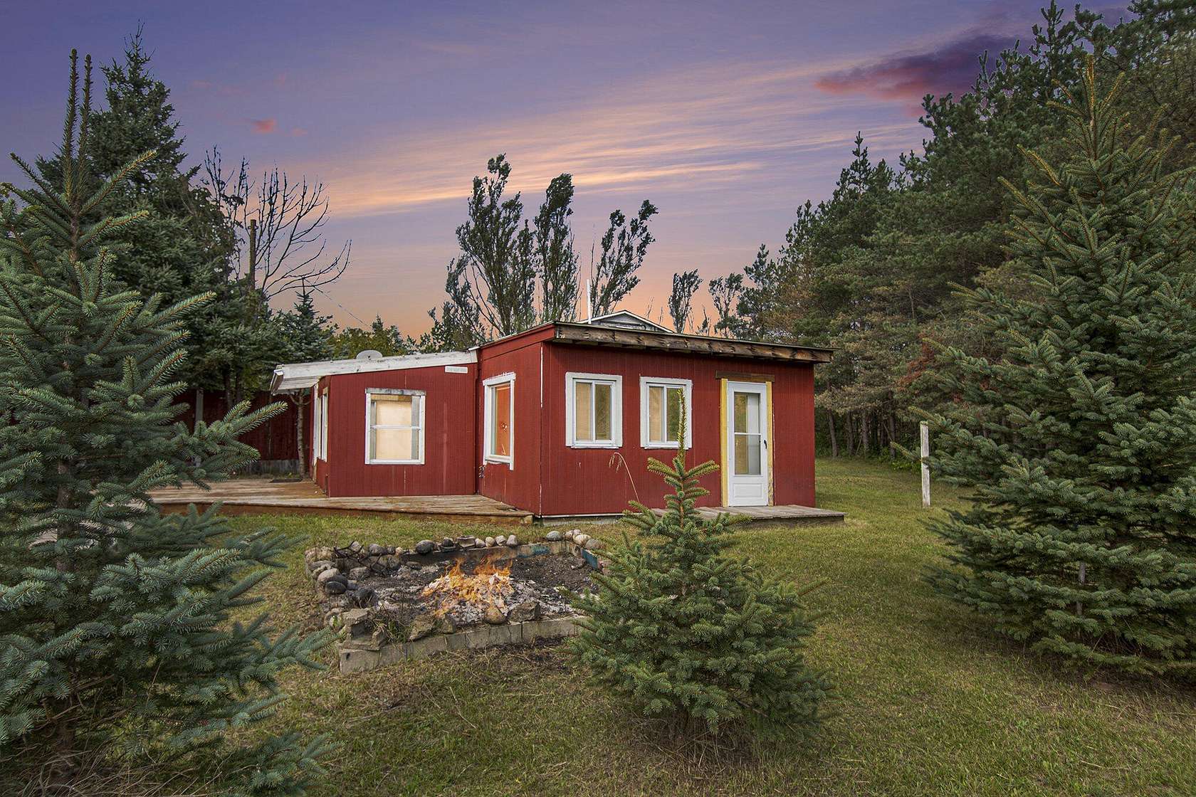 2 Acres of Residential Land with Home for Sale in Levering, Michigan