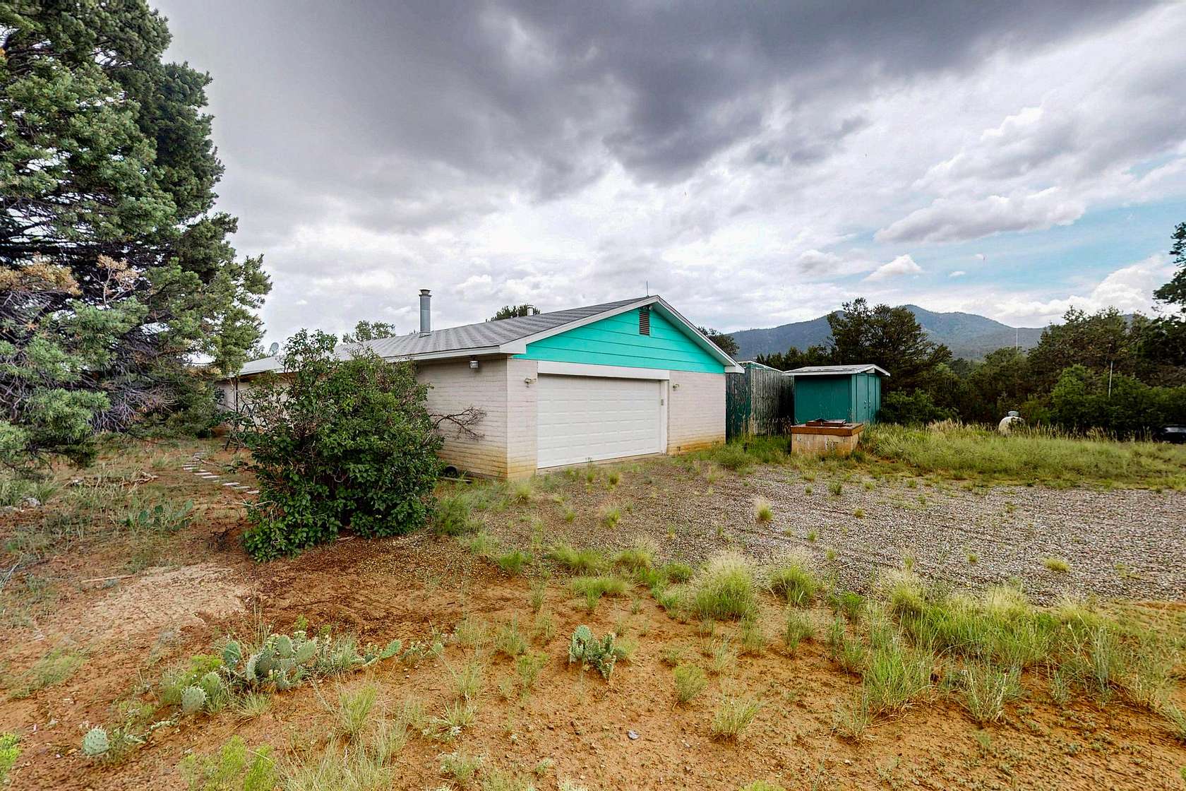 24 Acres of Land with Home for Sale in Sandia Park, New Mexico