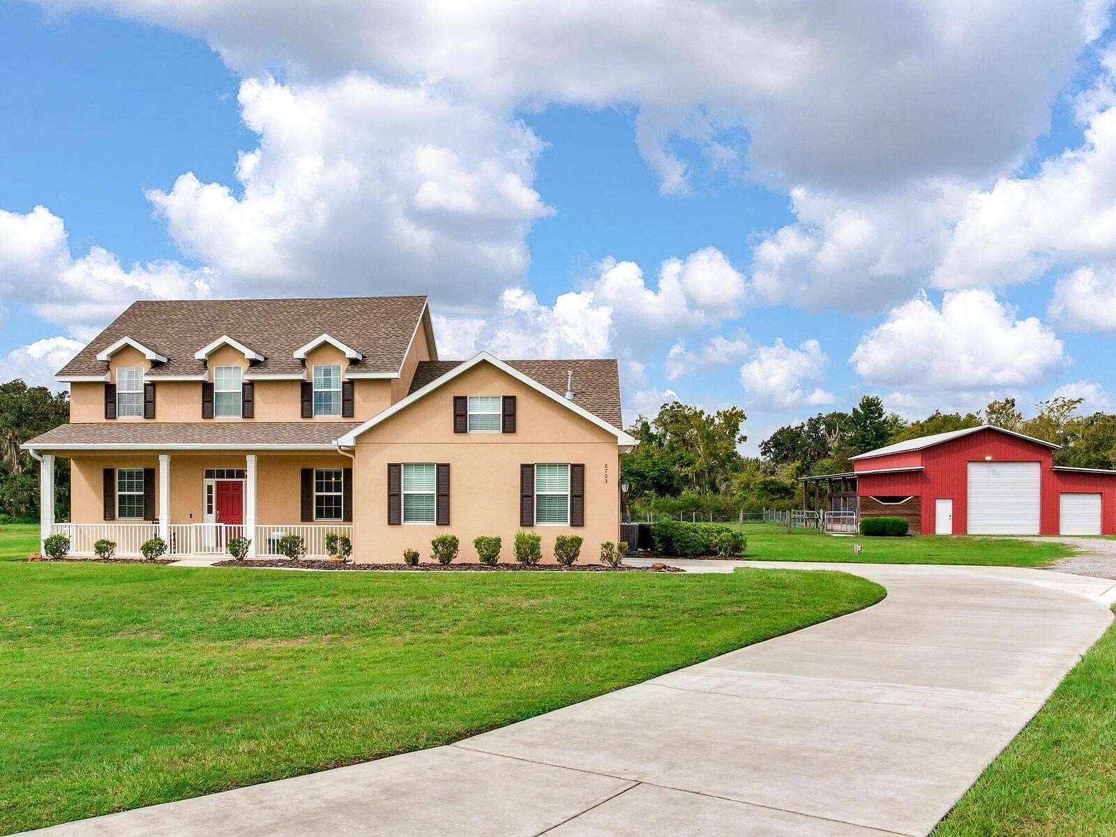 6 Acres of Land with Home for Sale in Plant City, Florida