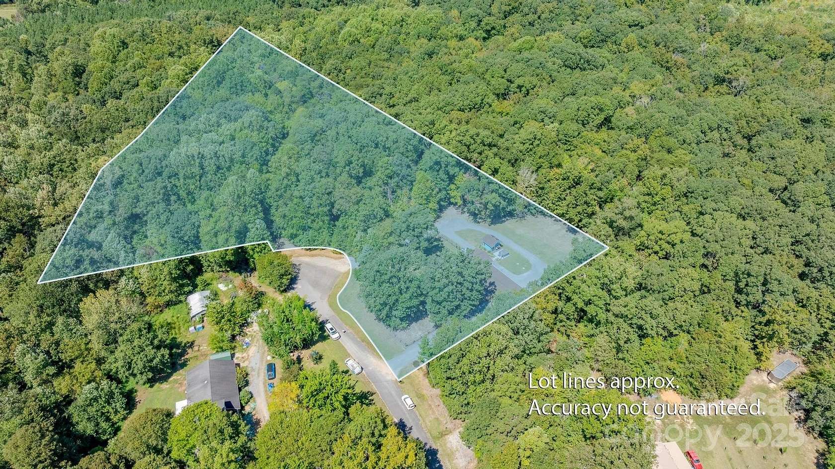 4.79 Acres of Residential Land with Home for Sale in Salisbury, North Carolina