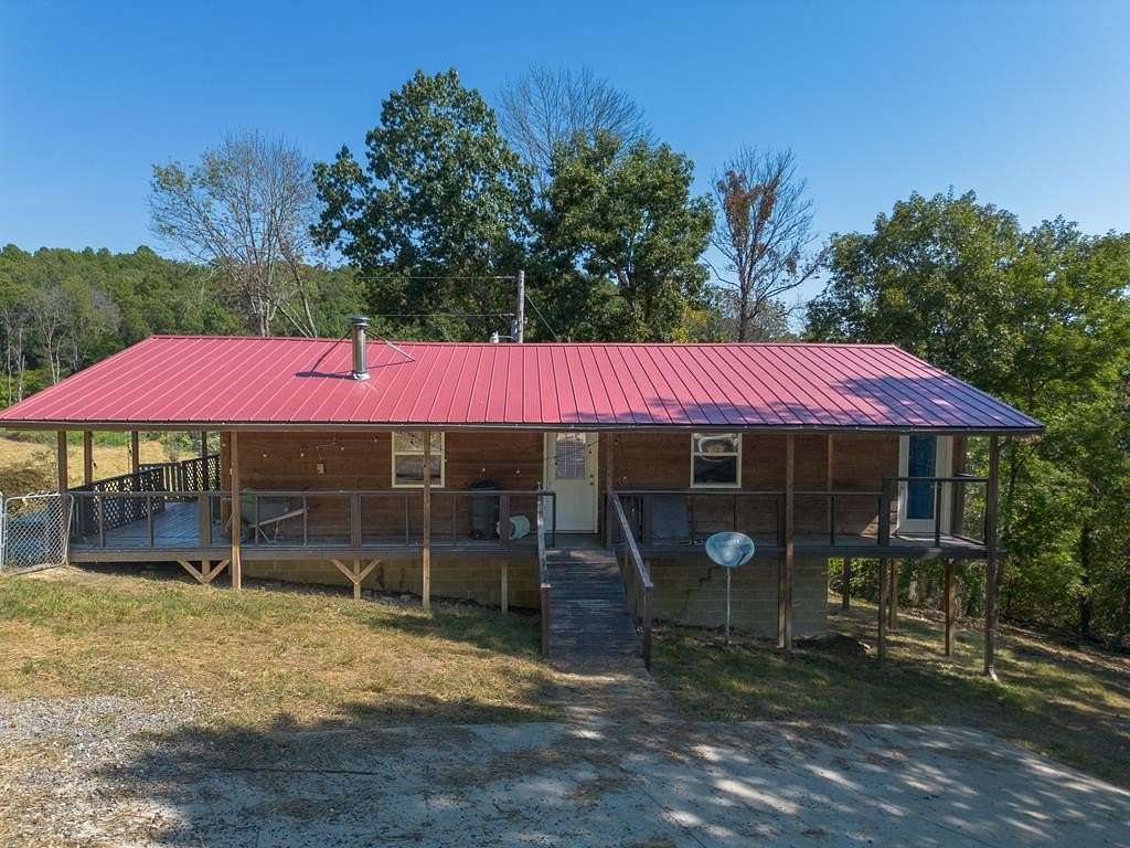 78.8 Acres of Recreational Land with Home for Sale in Marshall, Arkansas