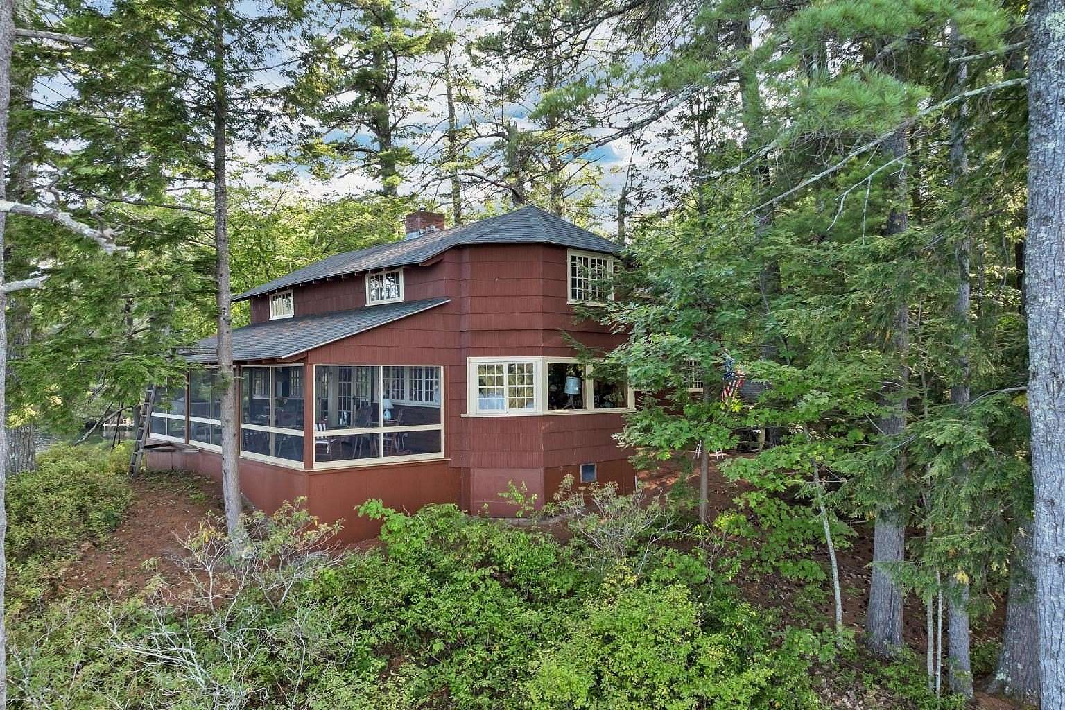 12.9 Acres of Land with Home for Sale in Holderness, New Hampshire