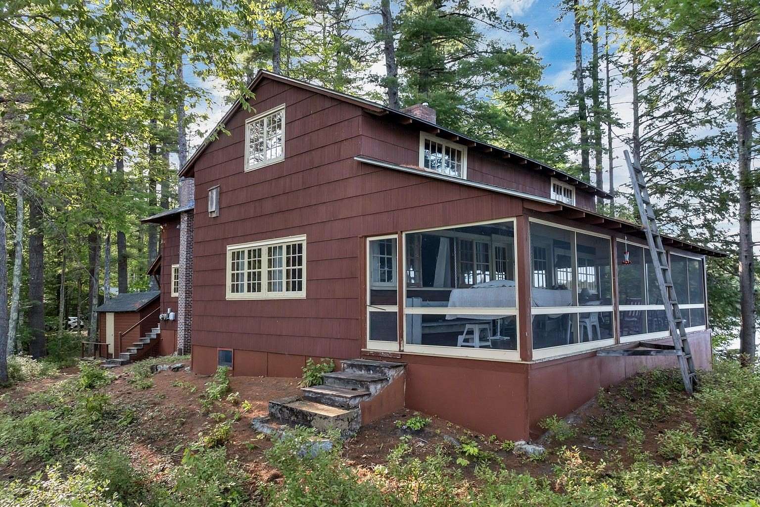 12.9 Acres of Land with Home for Sale in Holderness, New Hampshire