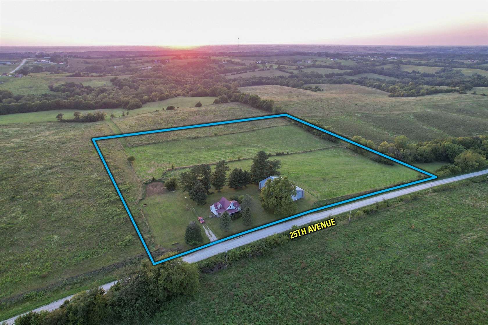 10 Acres of Improved Land for Auction in New Virginia, Iowa