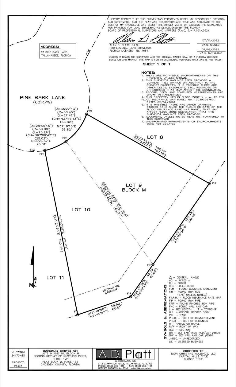 0.25 Acres of Land for Sale in Midway, Florida