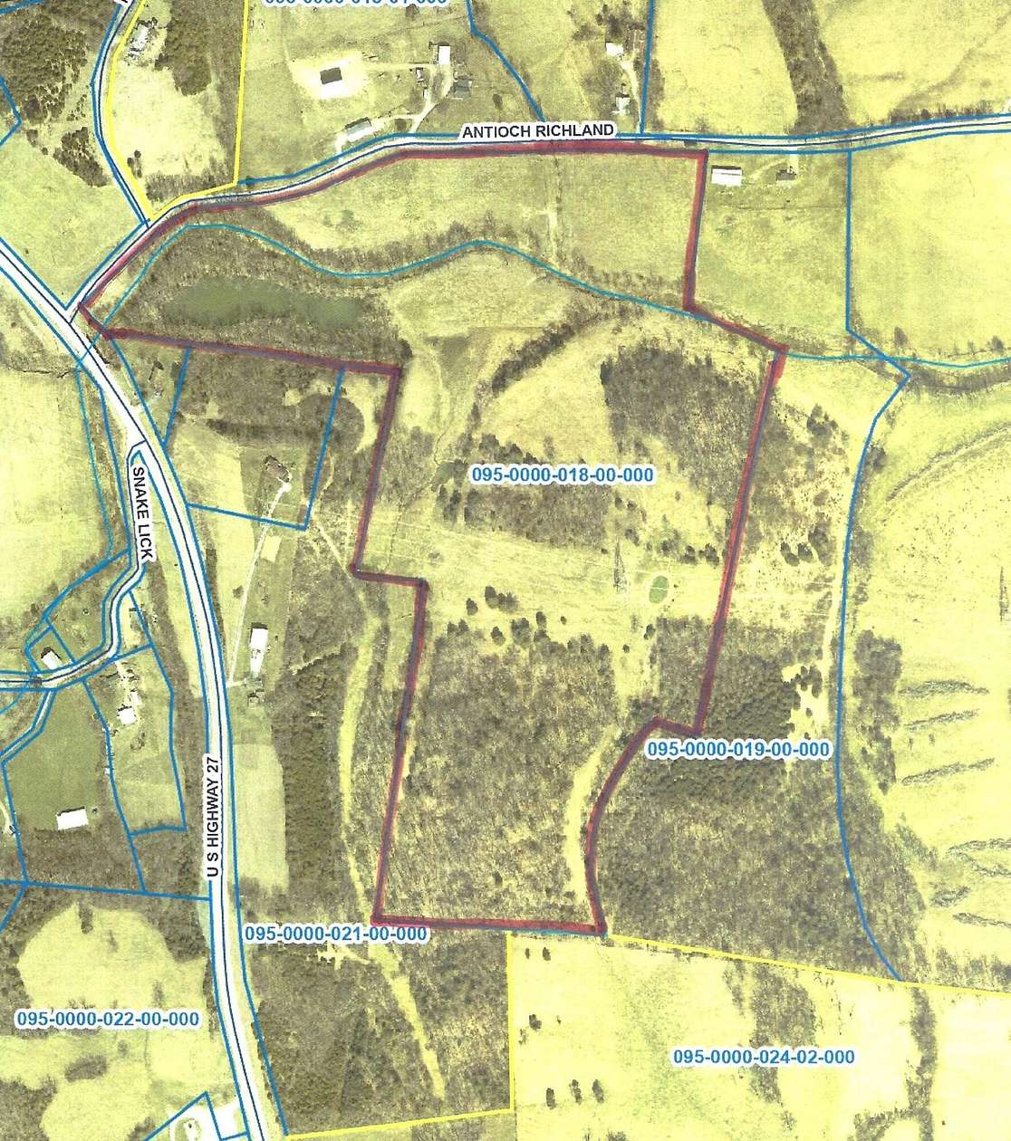 55.2 Acres of Land for Sale in Berry, Kentucky