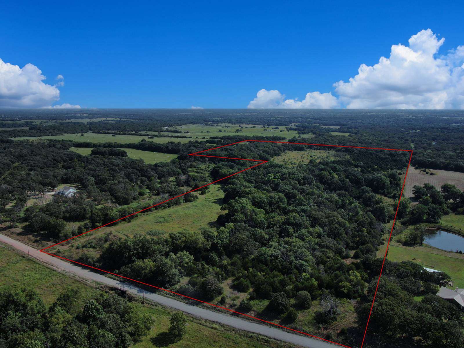 60 Acres of Land for Sale in Prague, Oklahoma