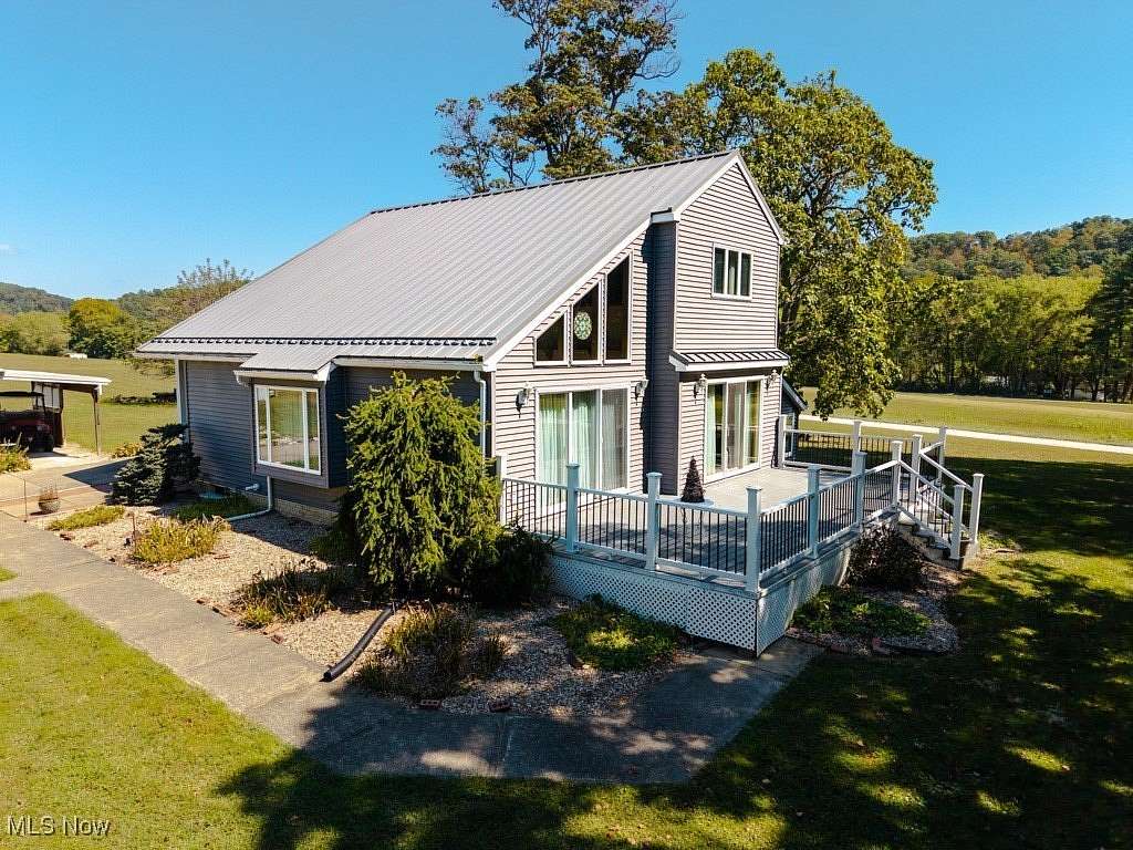 7.44 Acres of Land with Home for Sale in Stockport, Ohio