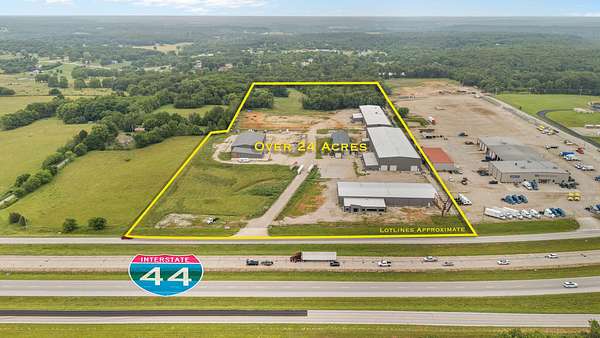 24.6 Acres of Commercial Land for Sale in Strafford, Missouri