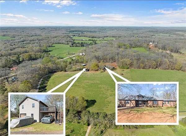 11.7 Acres of Land with Home for Sale in Martin, Georgia