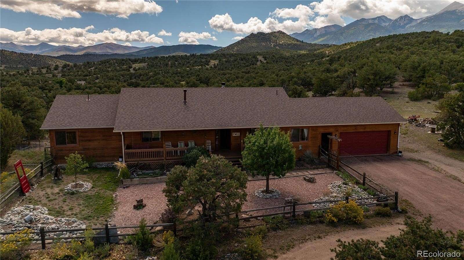 37.7 Acres of Land with Home for Sale in Howard, Colorado