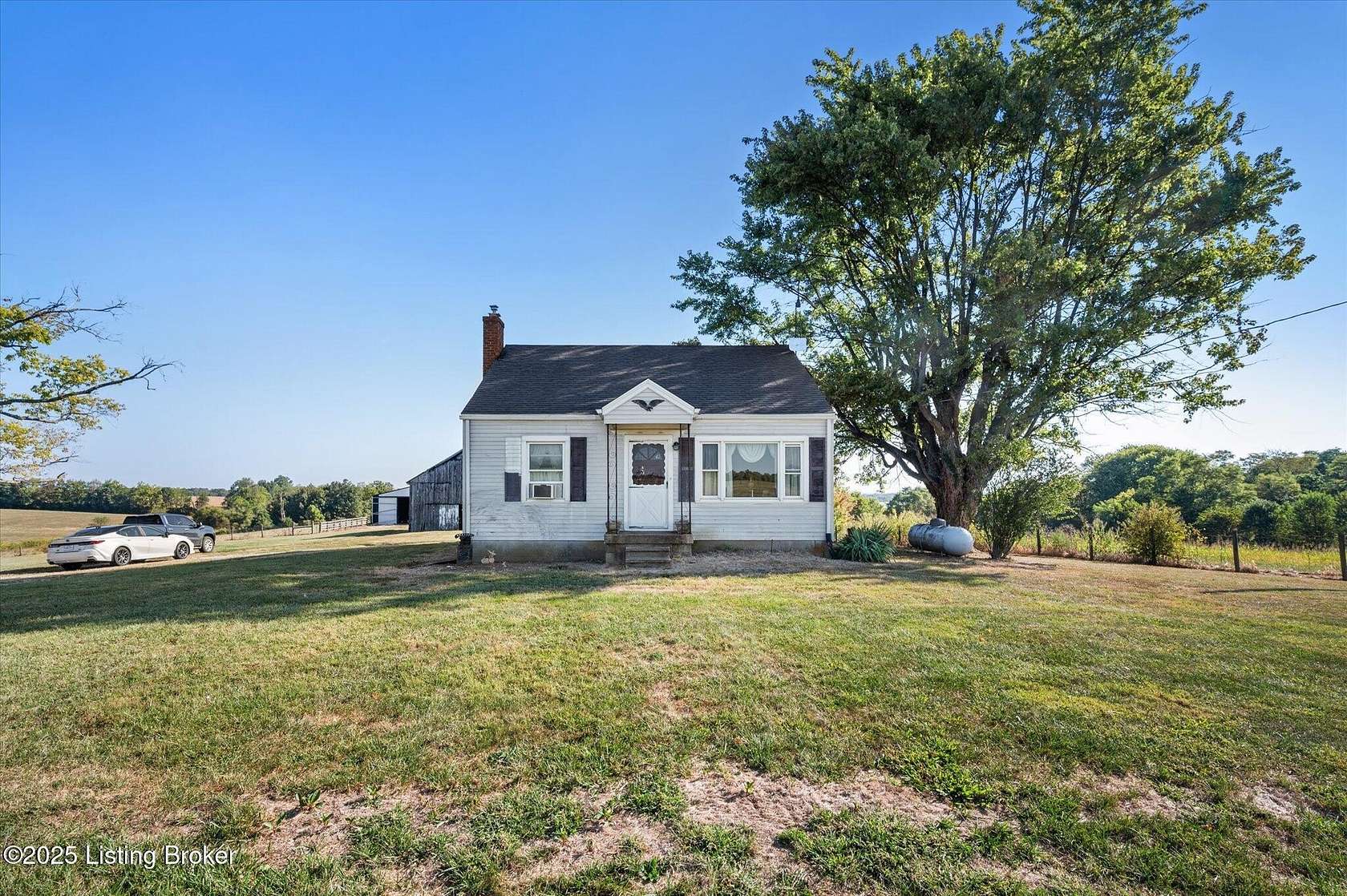 6.42 Acres of Residential Land with Home for Sale in Campbellsburg, Kentucky