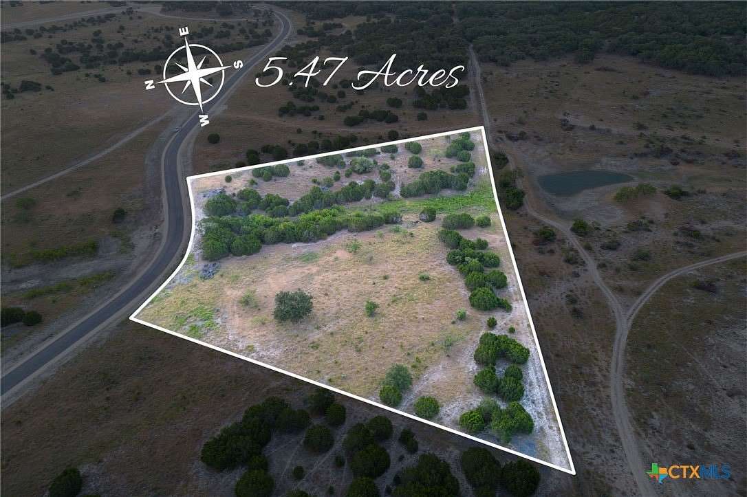 5.47 Acres of Residential Land for Sale in Lampasas, Texas