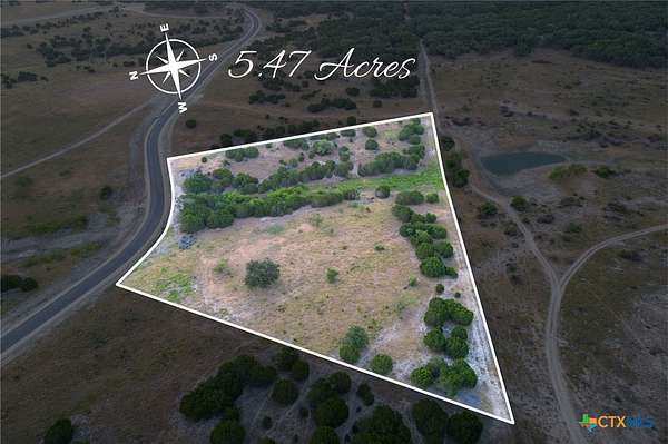 5.47 Acres of Residential Land for Sale in Lampasas, Texas